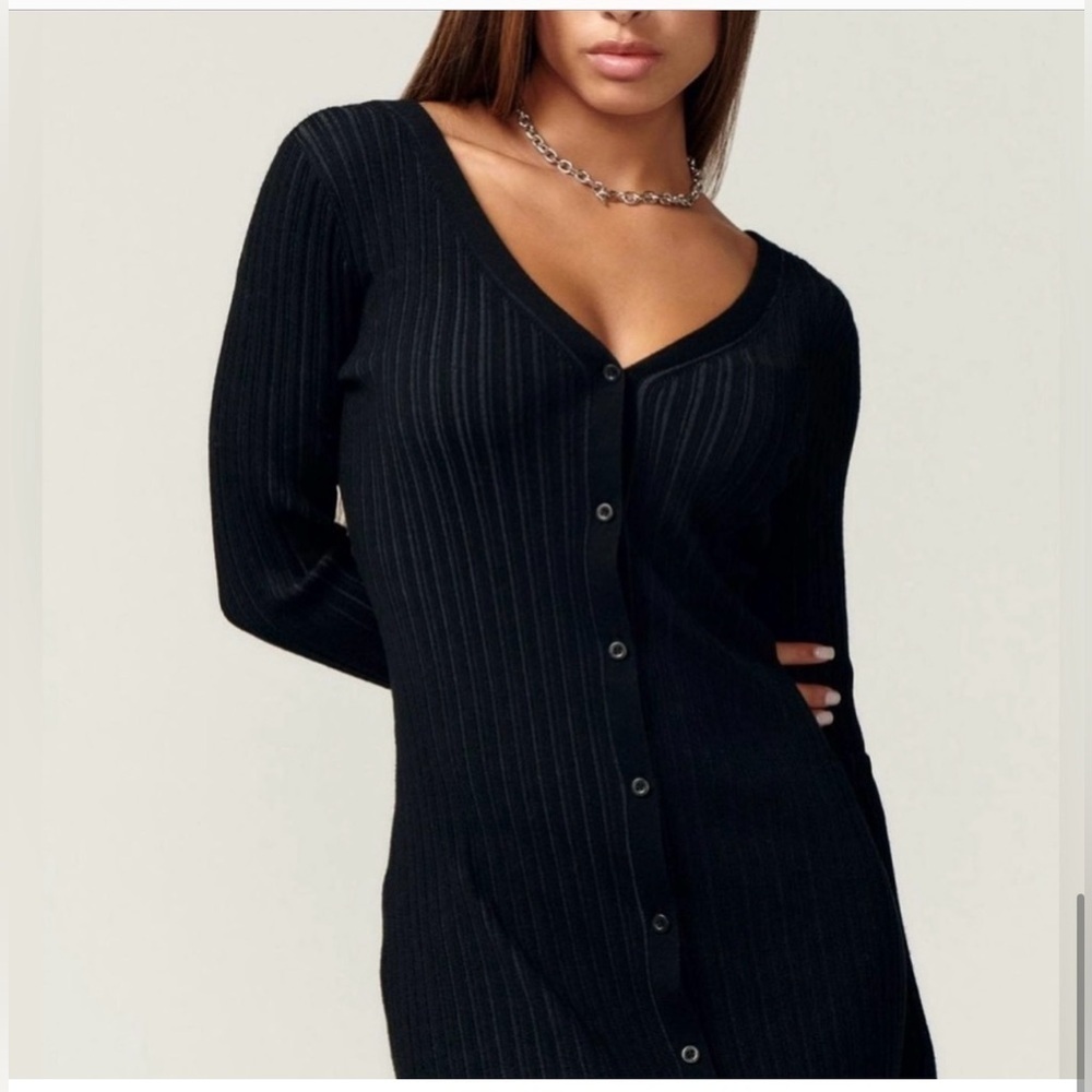NWT LITA by Ciara Icon Rib Sweater Dress- Size Small - Picture 6 of 16